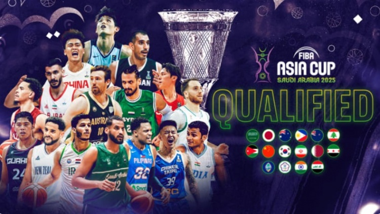  8月在沙特舉辦！FIBA官網(wǎng)：男籃亞洲杯抽簽儀式將在下月8號舉行